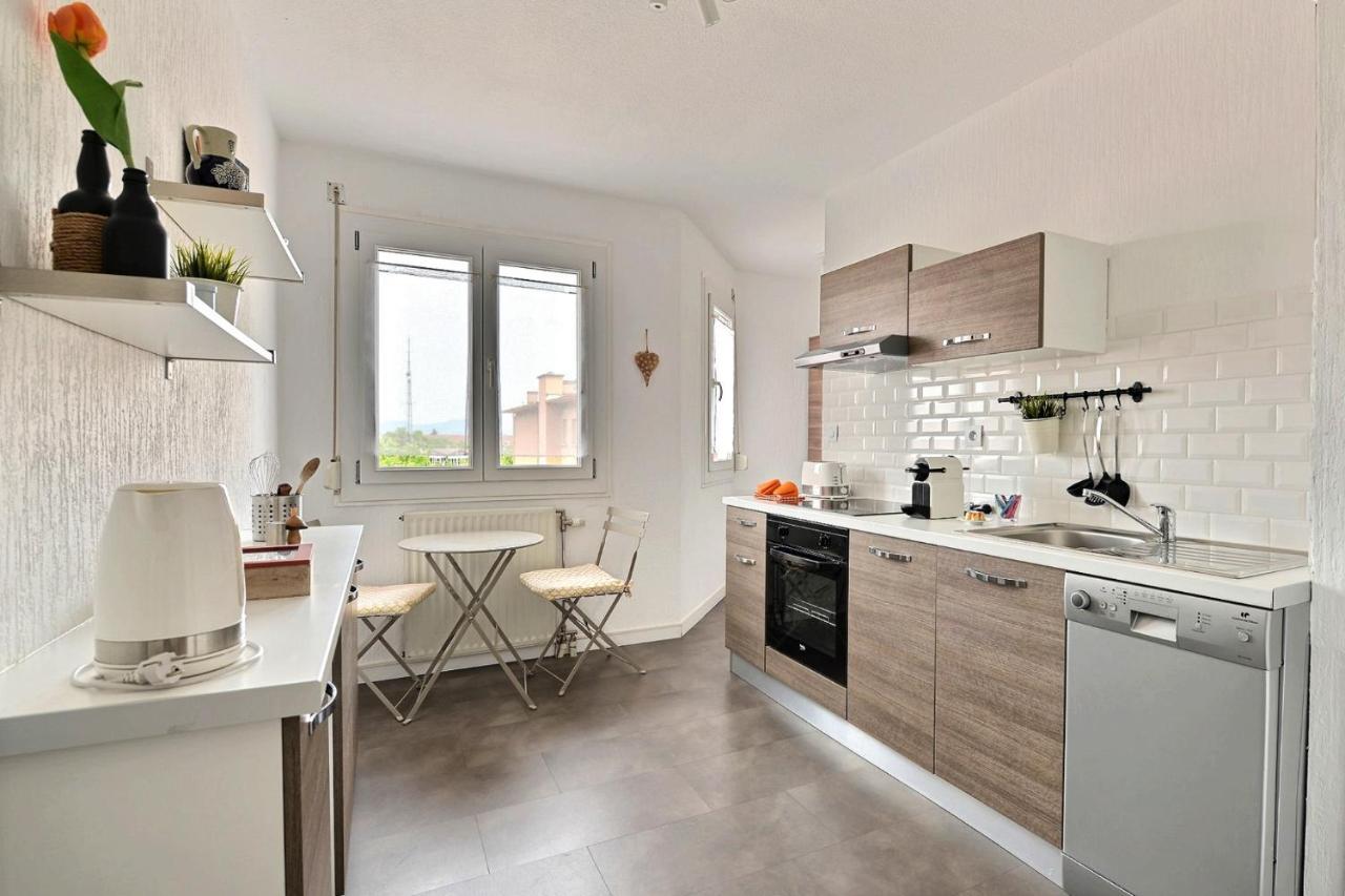 Le Petit Nid De Max Et Sophie 1Free Garage Apartment Colmar Bagian luar foto